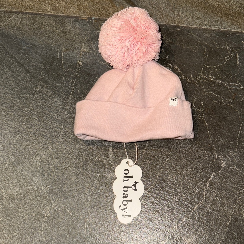 Oh baby! Pink Pom-Pom Beanie